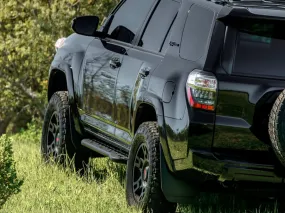 2010-2024 Toyota 4Runner Step Edition Bolt On Rock Sliders - Kick Out // Powder Coat // Powder Coat