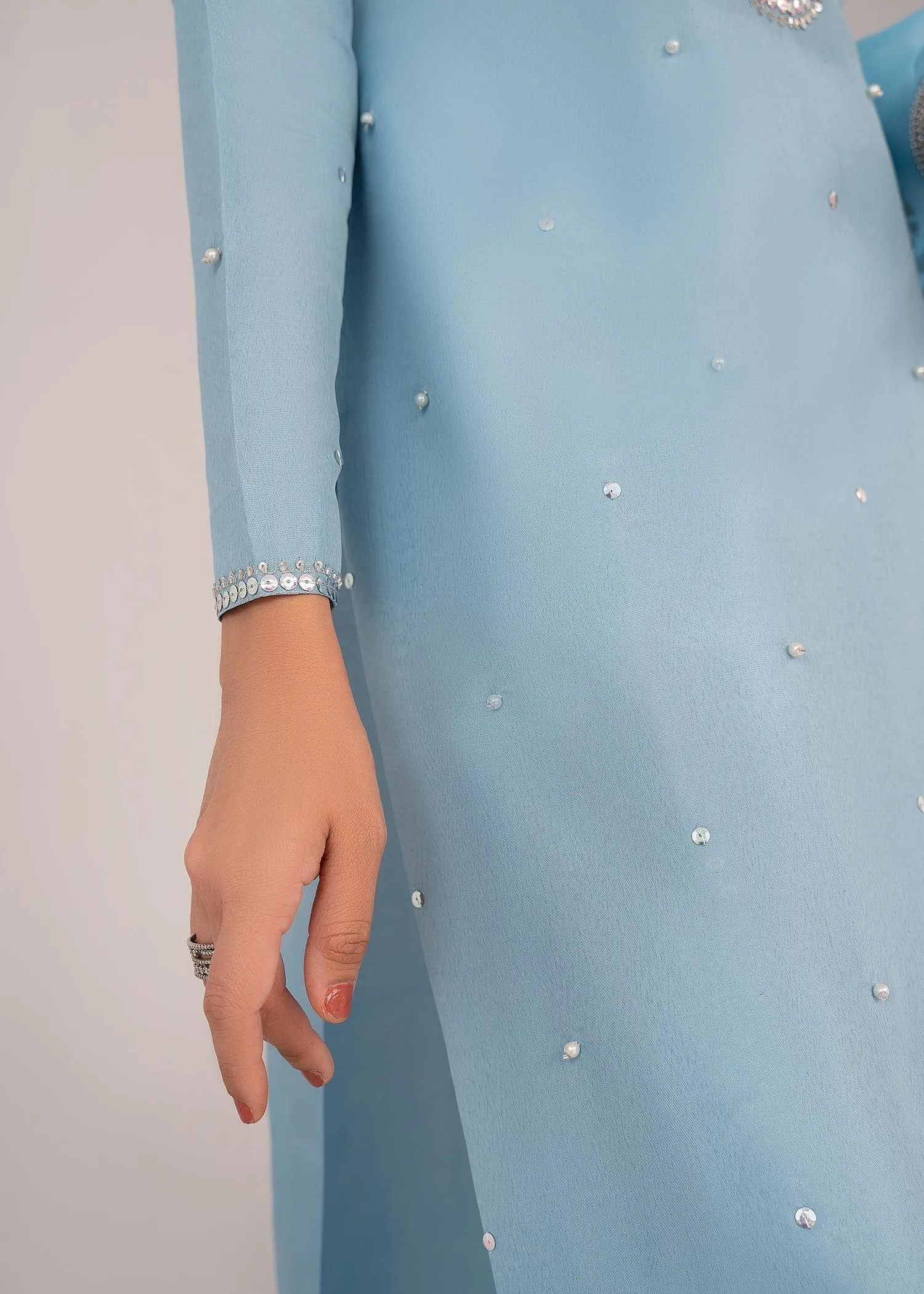 Allure by Ih - DAWN - Silk - Powder Blue - 3 Piece