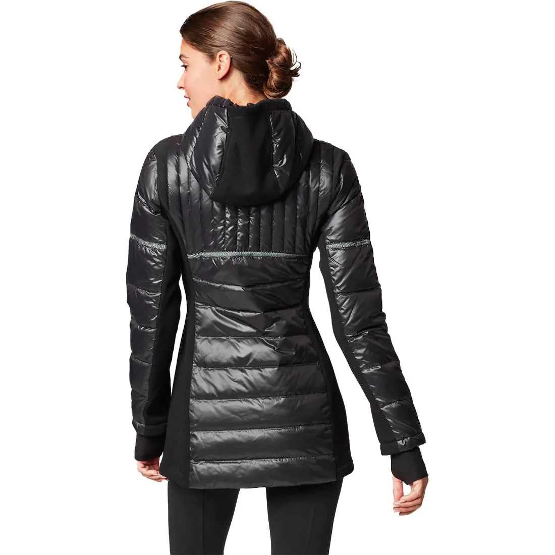Blanc Noir Reflective Inset Featherweight Parka - Women's