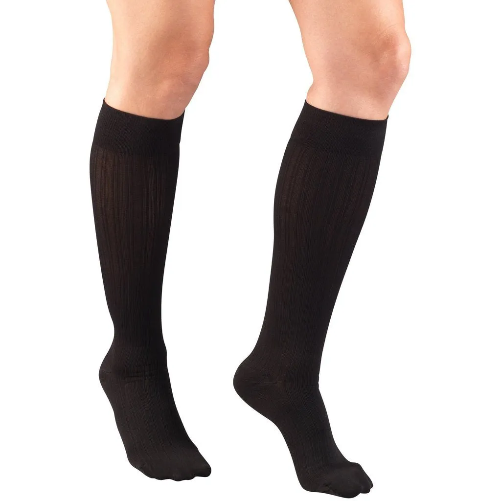 Second Skin Women's Designer Knit 15-20 mmHg Trouser Socks