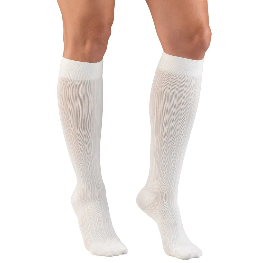 Second Skin Women's Designer Knit 15-20 mmHg Trouser Socks