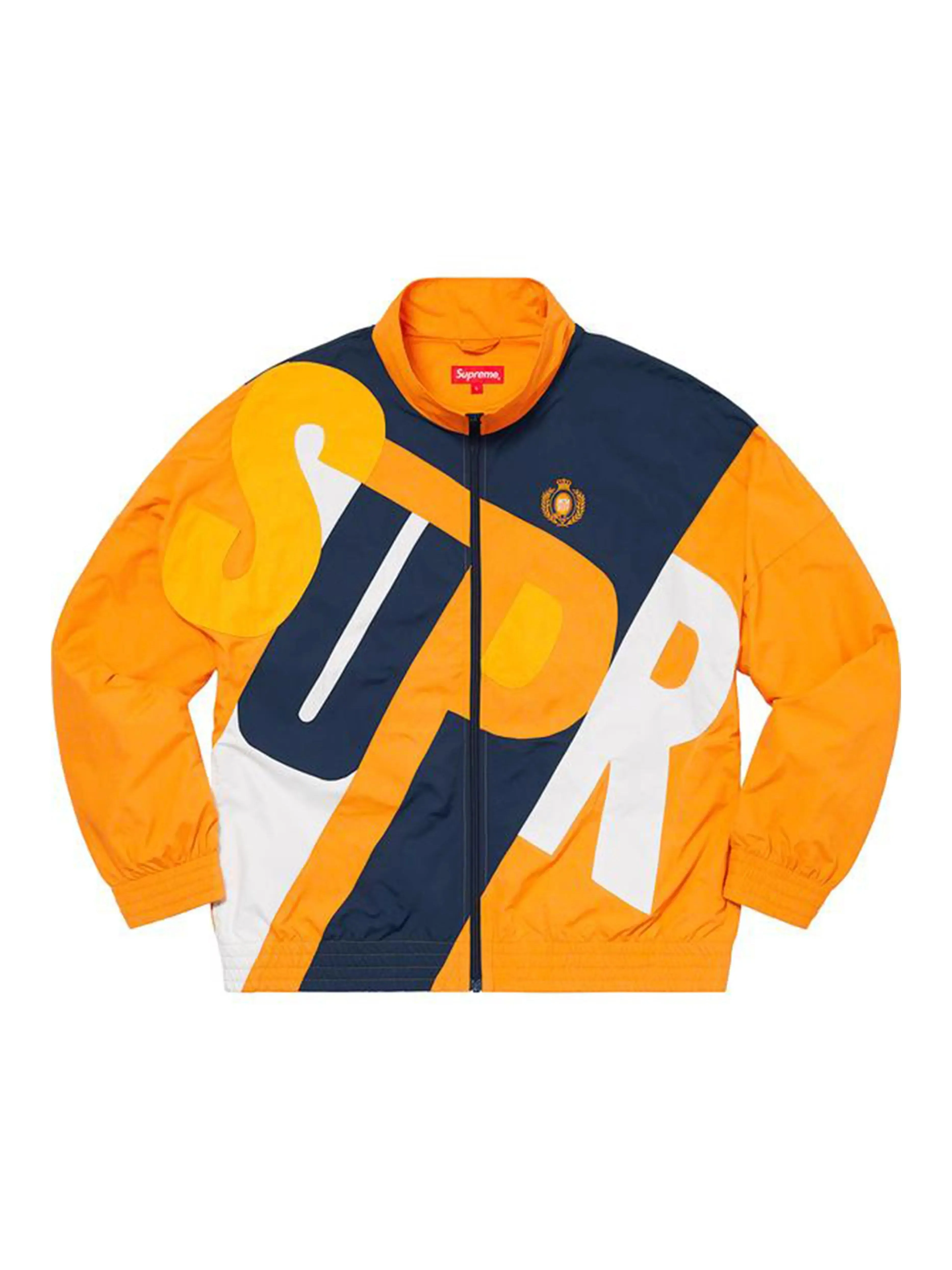 Supreme Big Letter Track Jacket Dark Orange [SS20]